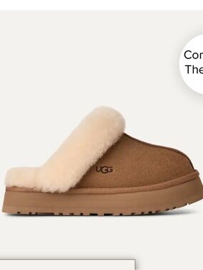 UGG Disquette Slippers Chestnut 9